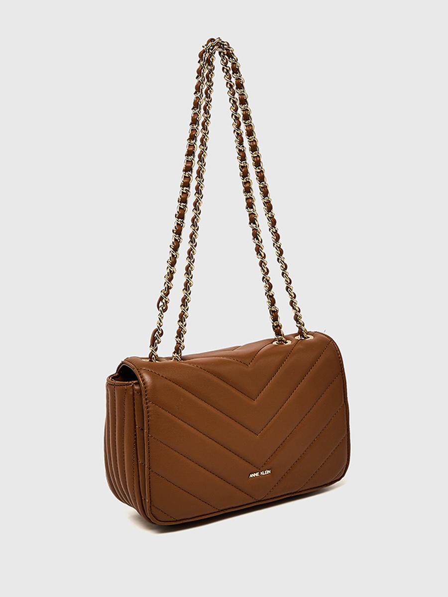 Logo Detail Puffer Convertible Crossbody Bag