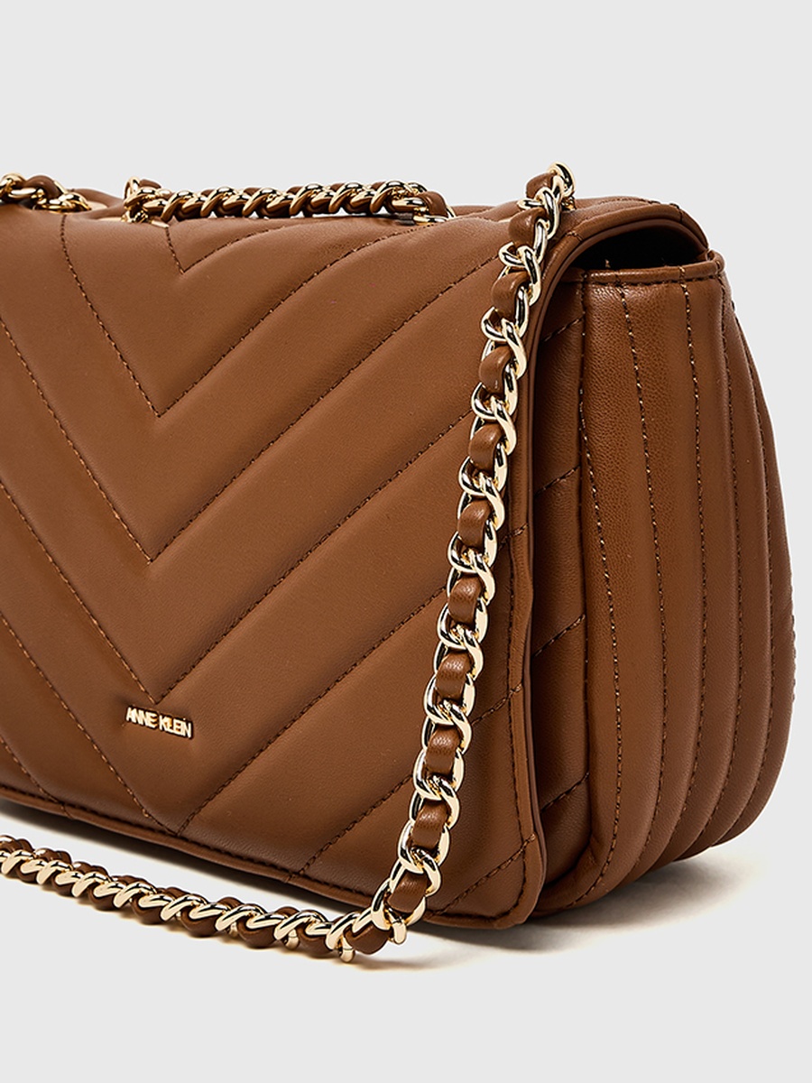Logo Detail Puffer Convertible Crossbody Bag