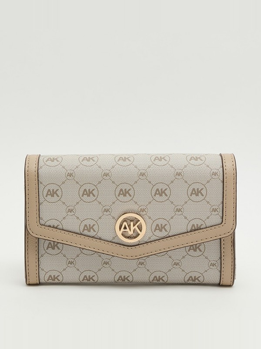 Monogram Patterned Flap Crossbody Bag