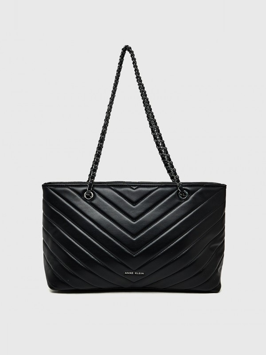 Logo Detail Puffer Convertible Shoulder Bag