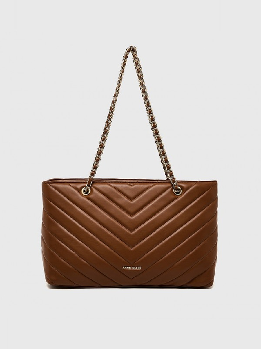 Logo Detail Puffer Convertible Shoulder Bag