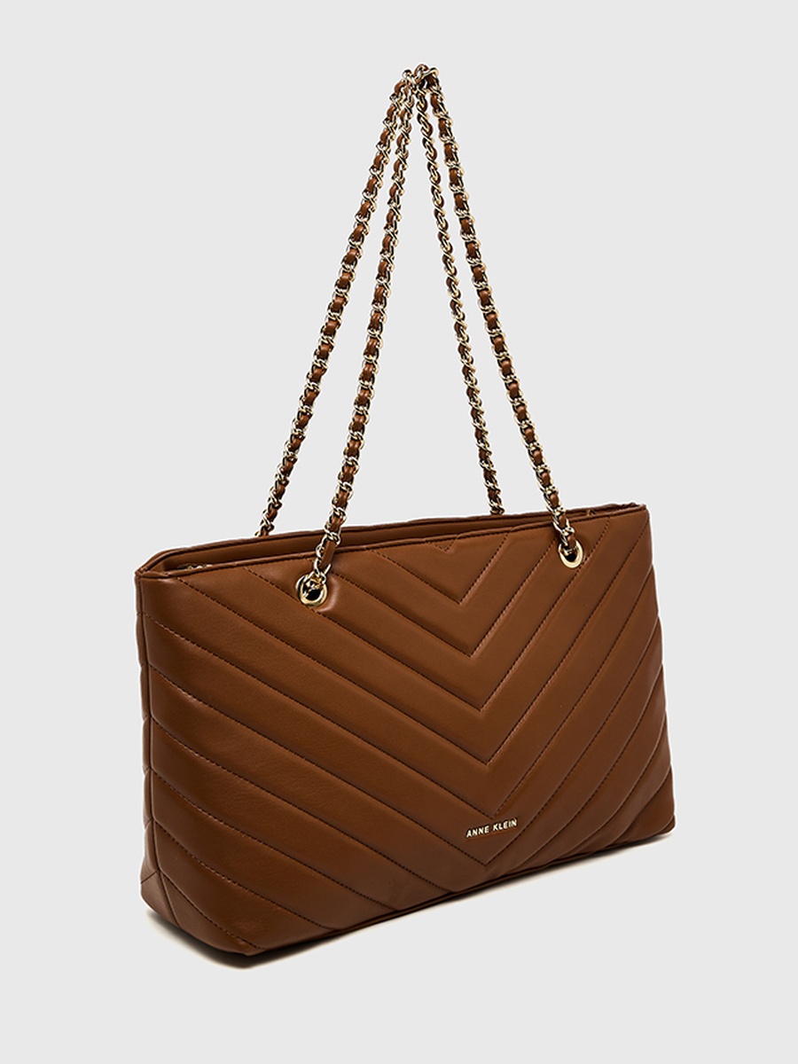 Logo Detail Puffer Convertible Shoulder Bag