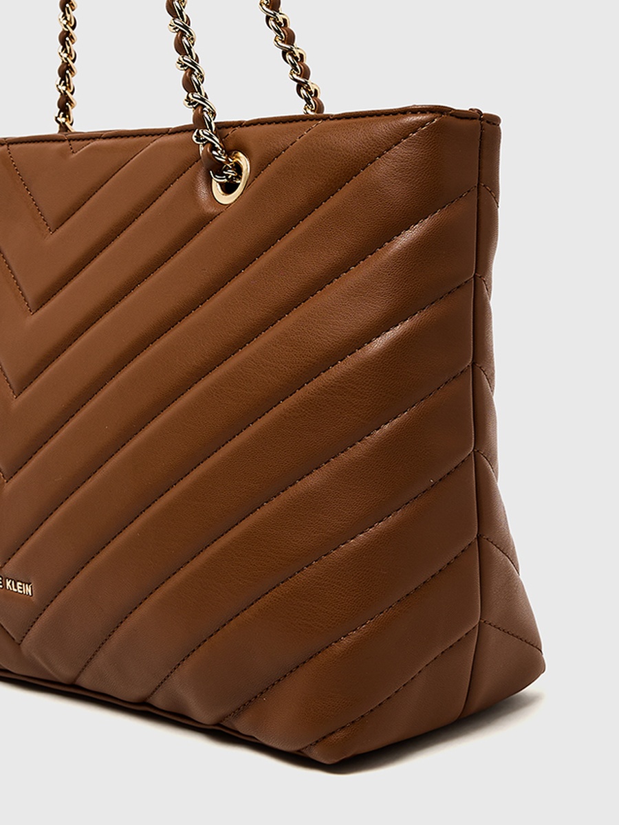 Logo Detail Puffer Convertible Shoulder Bag