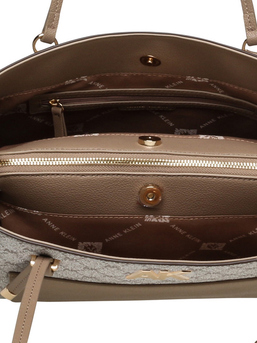 Logo Detail Satchel Bag