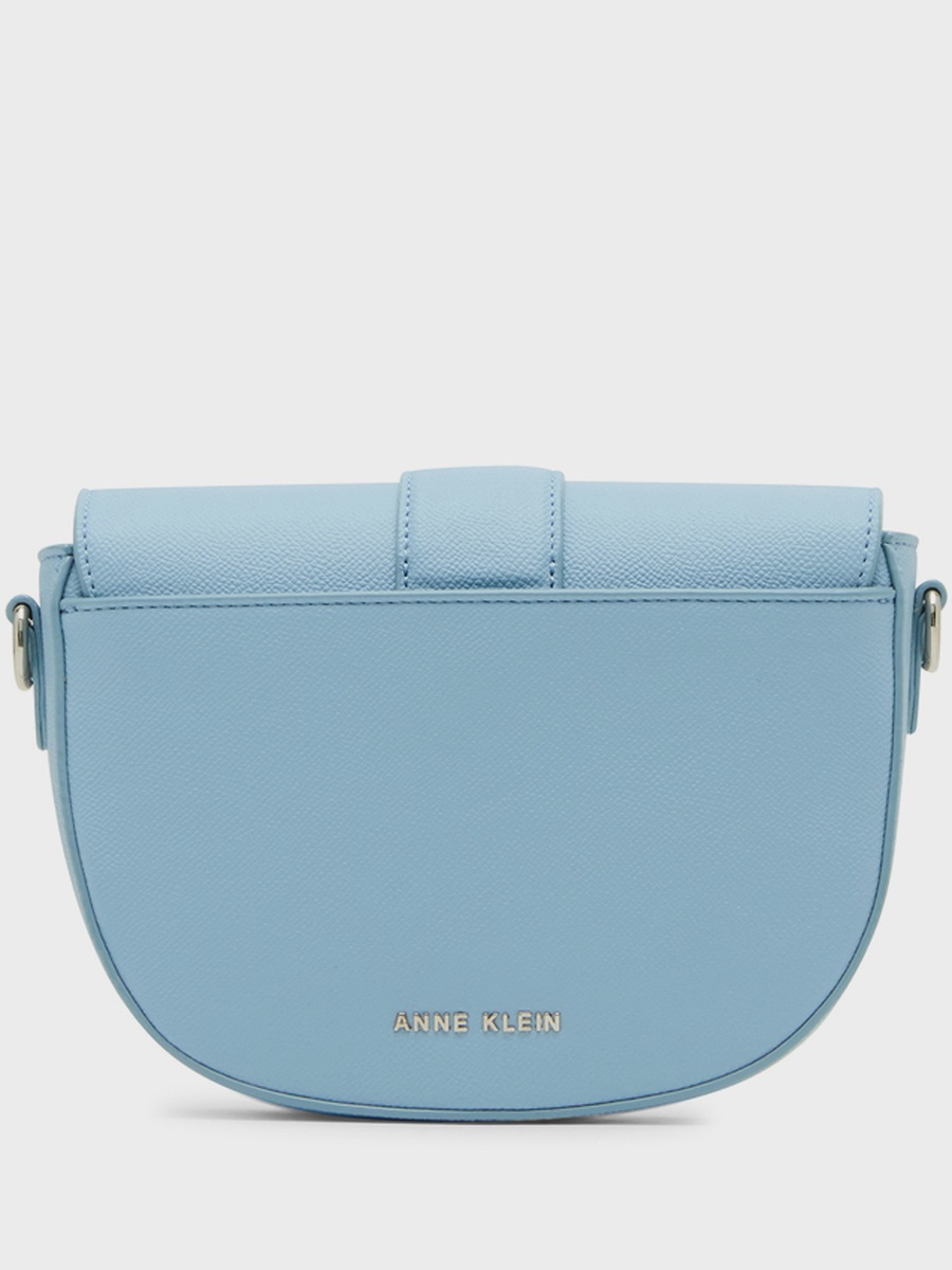 Textured Flap Crossbody Bag