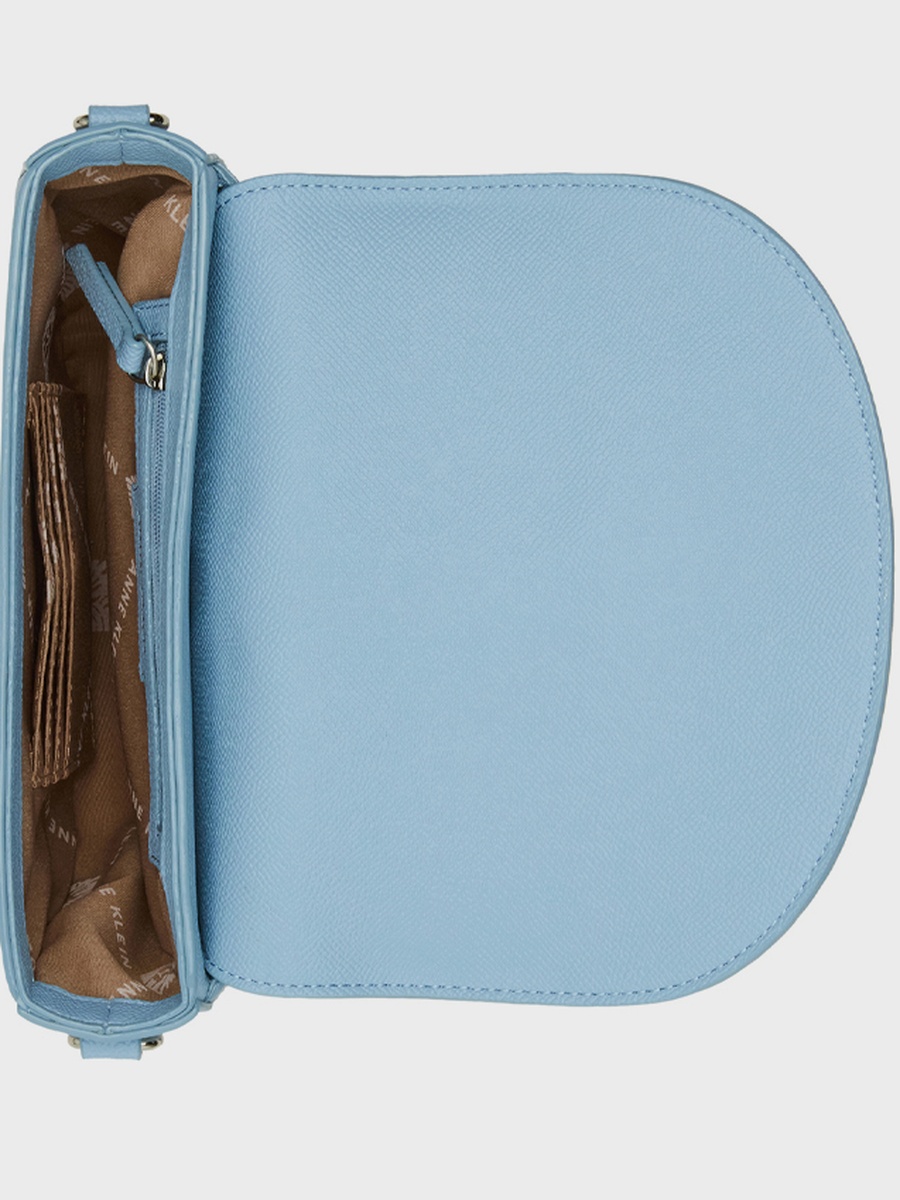 Textured Flap Crossbody Bag