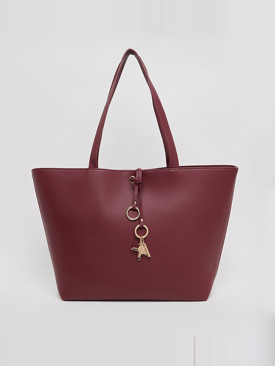 Textured Tote Bag Set