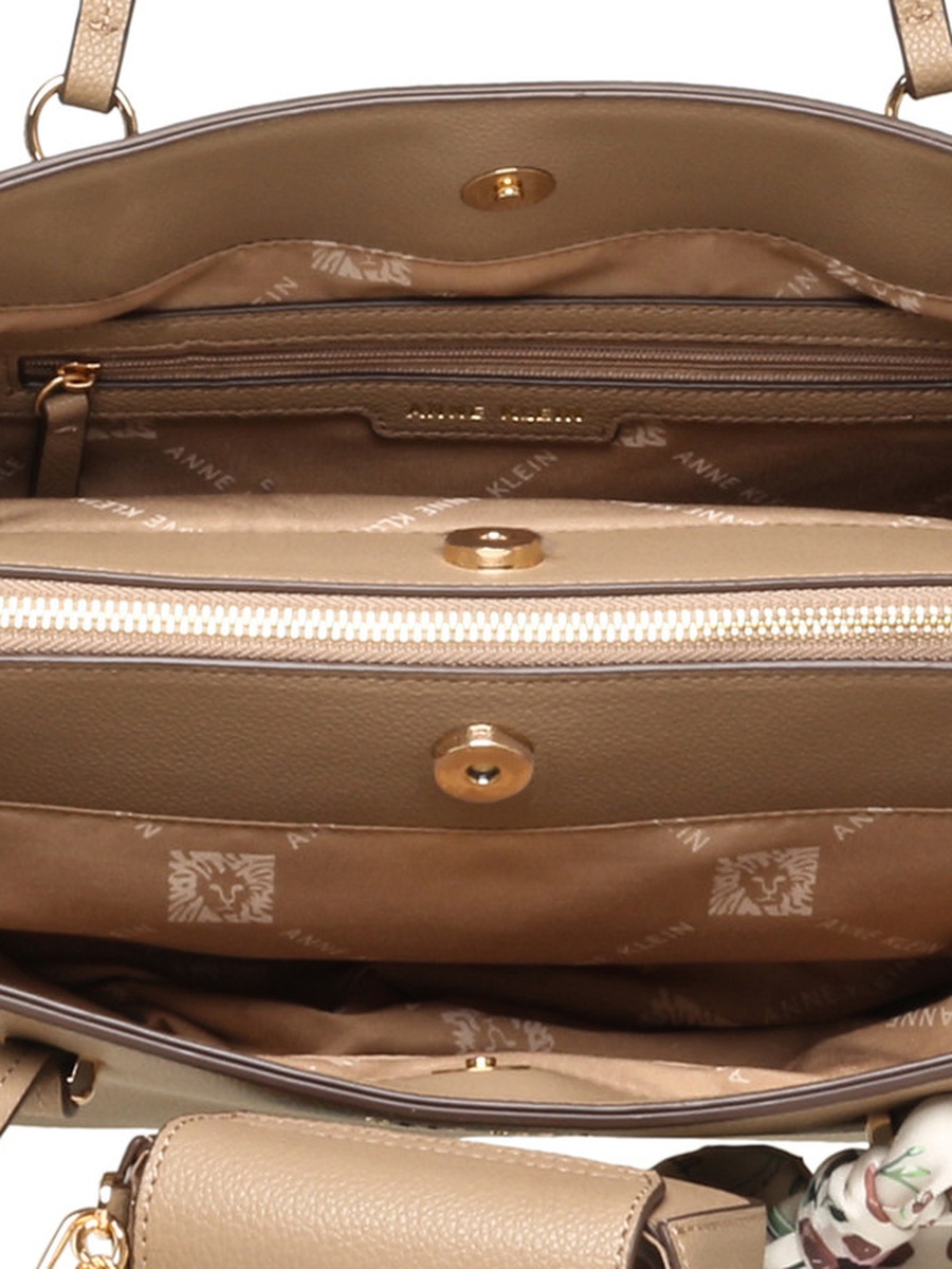 Logo Detail Satchel Bag