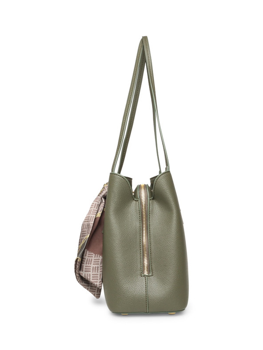 Logo Detail Satchel Bag