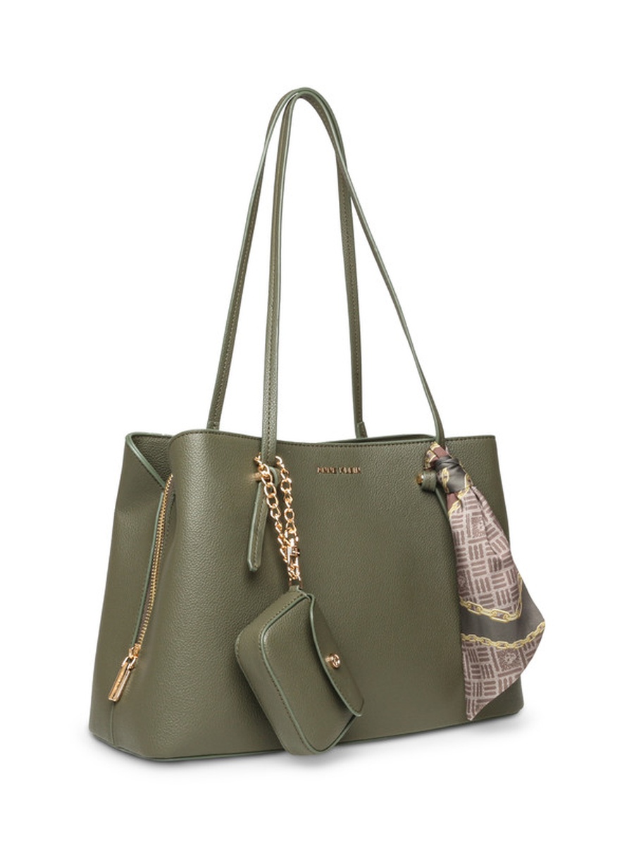 Logo Detail Satchel Bag