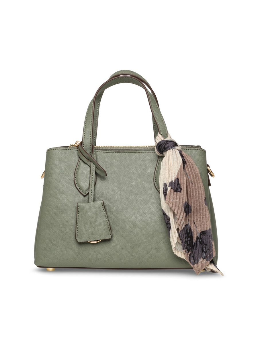 Logo Detail Satchel Bag