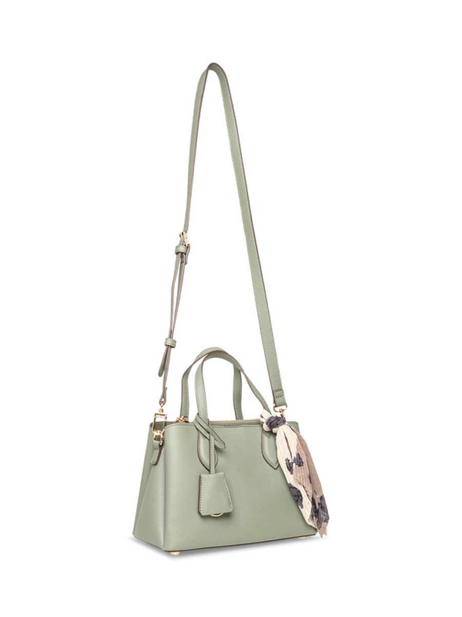 Logo Detail Satchel Bag