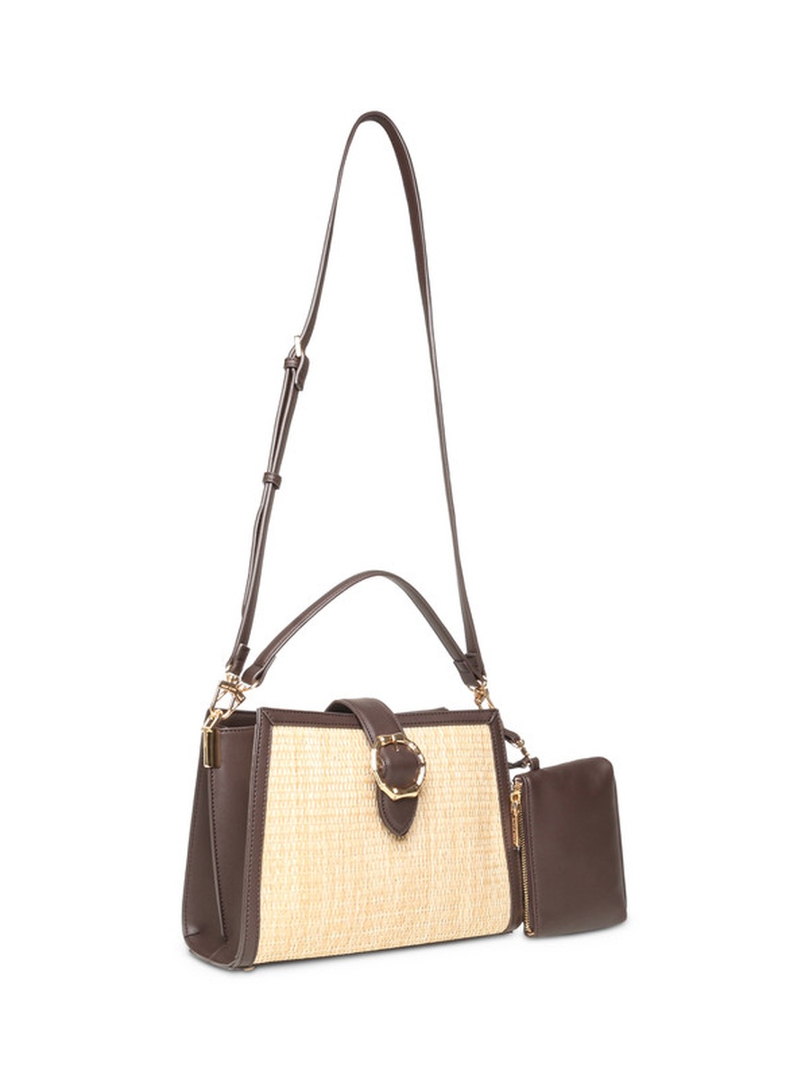 Logo Detail Satchel Bag