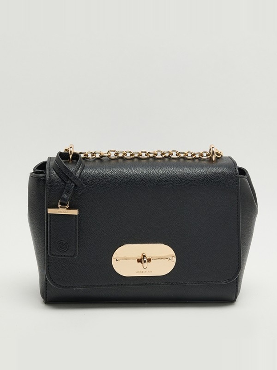 Twist Lock Convertible Crossbody Bag