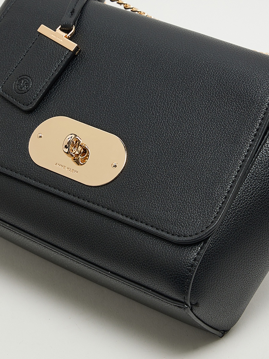 Twist Lock Convertible Crossbody Bag