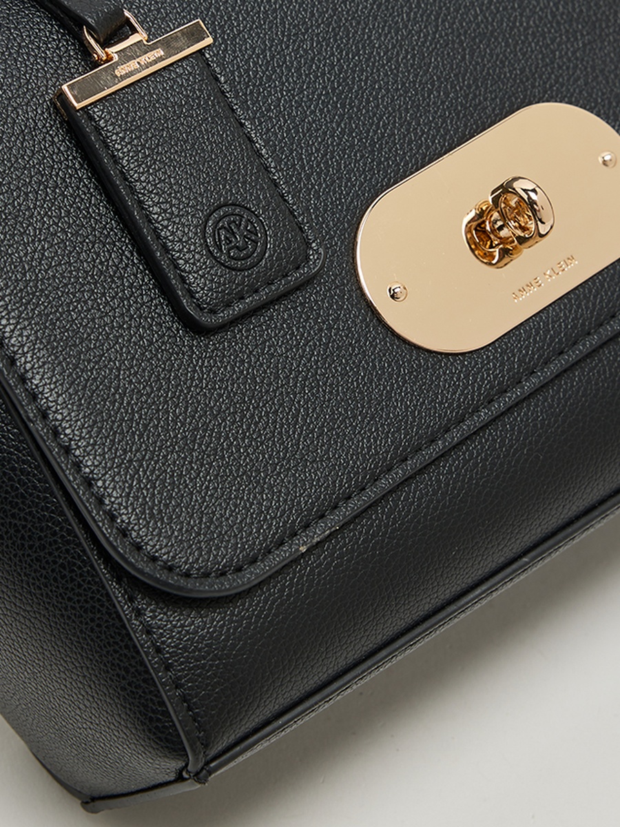 Twist Lock Convertible Crossbody Bag
