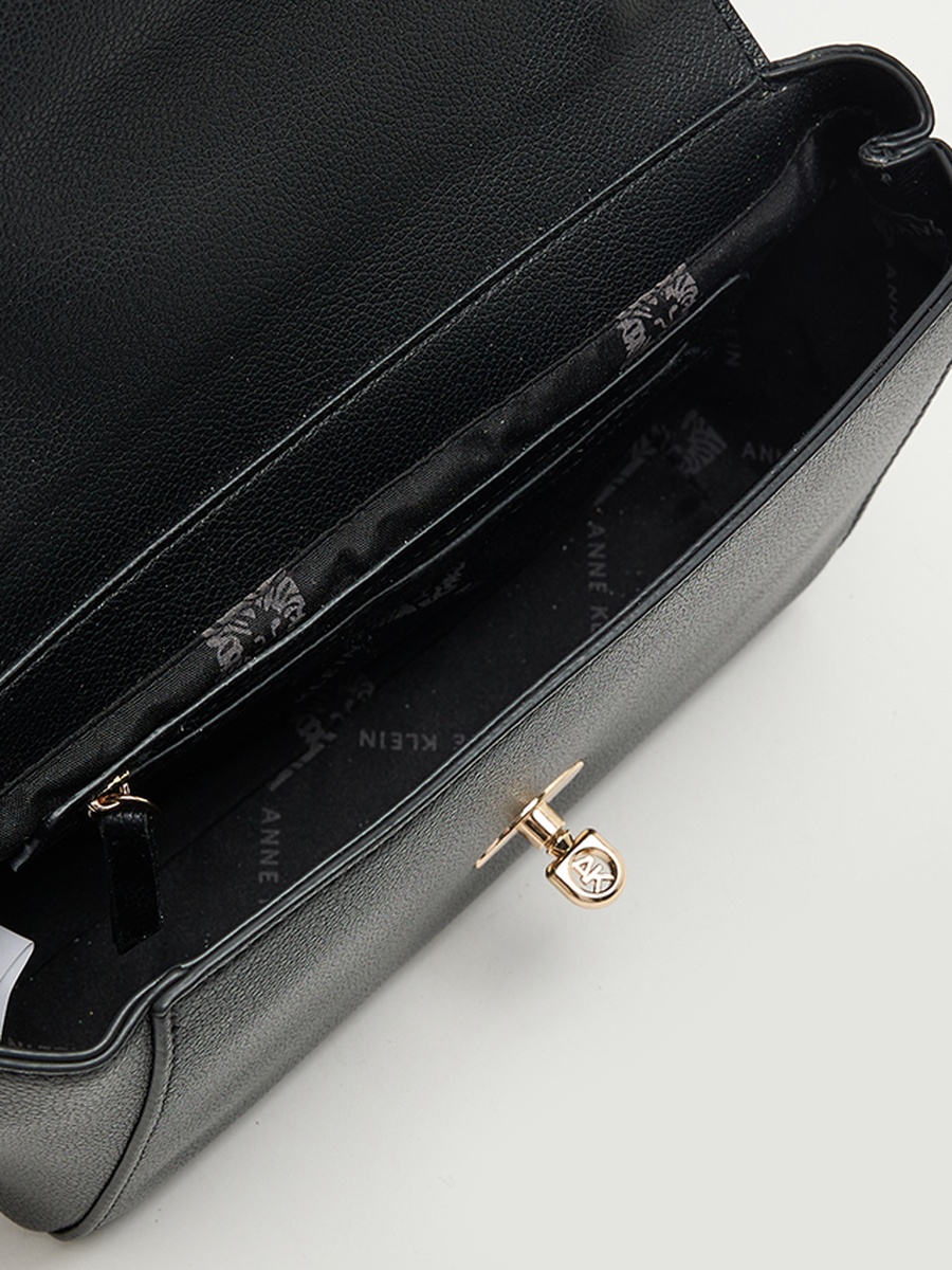 Twist Lock Convertible Crossbody Bag