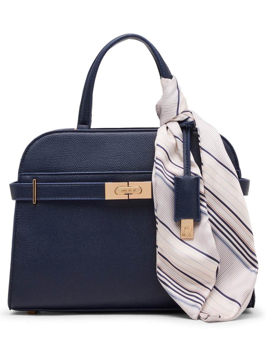 Logo Detail Satchel Bag
