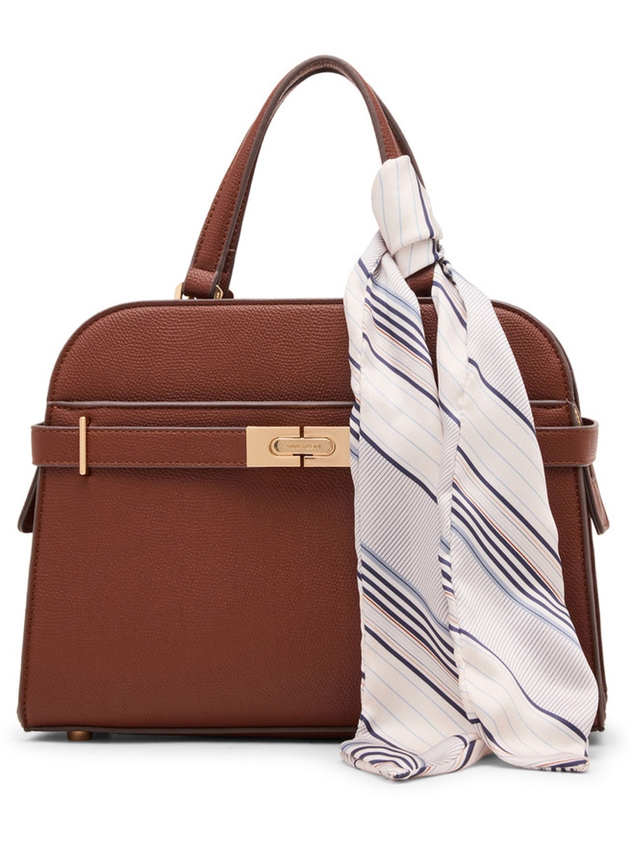 Logo Detail Satchel Bag