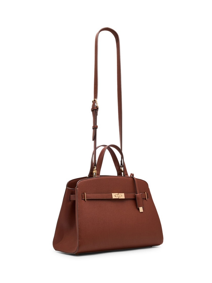 Logo Detail Satchel Bag