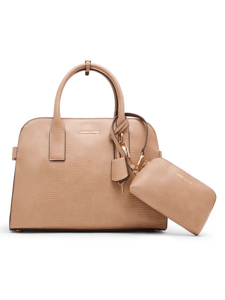 Logo Detail Satchel Bag