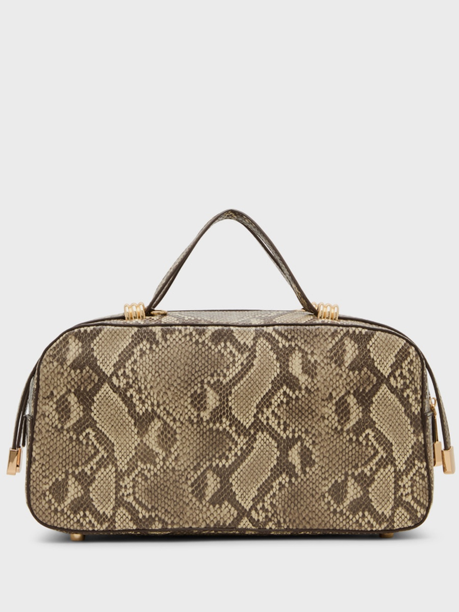Snake Patterned Handheld Bag