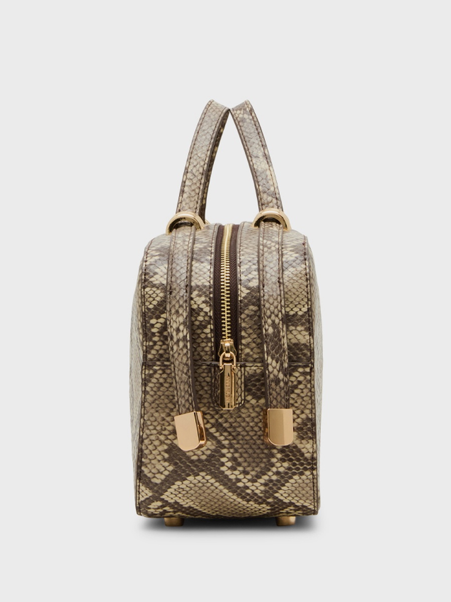 Snake Patterned Handheld Bag