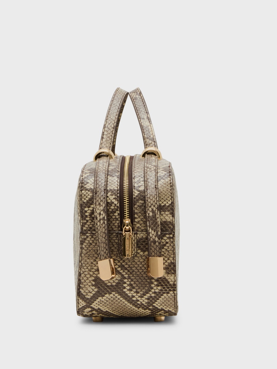 Snake Patterned Handheld Bag