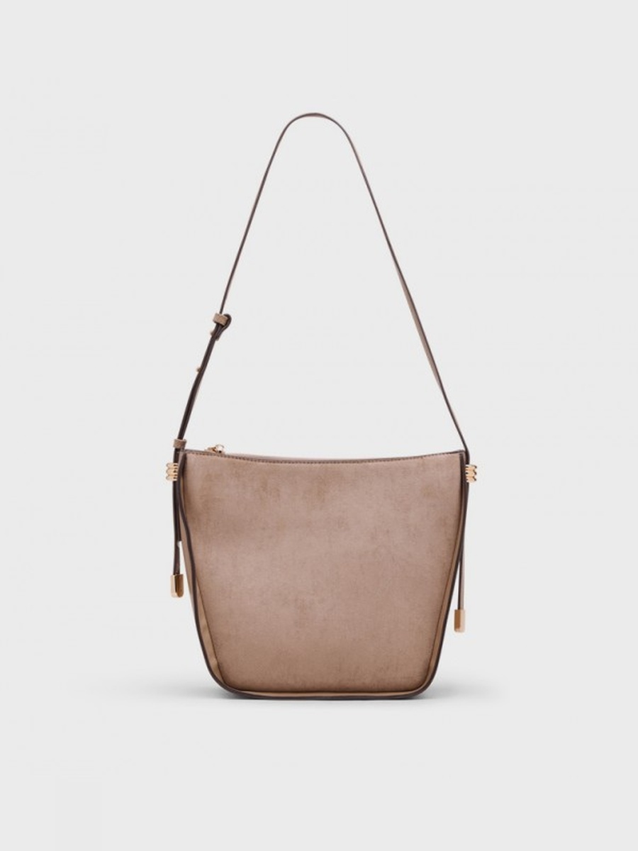Textured Shoulder Bag