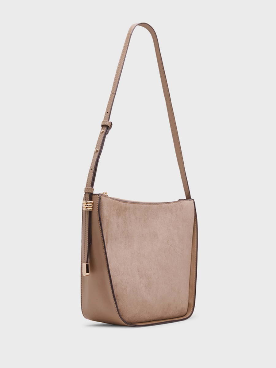 Textured Shoulder Bag