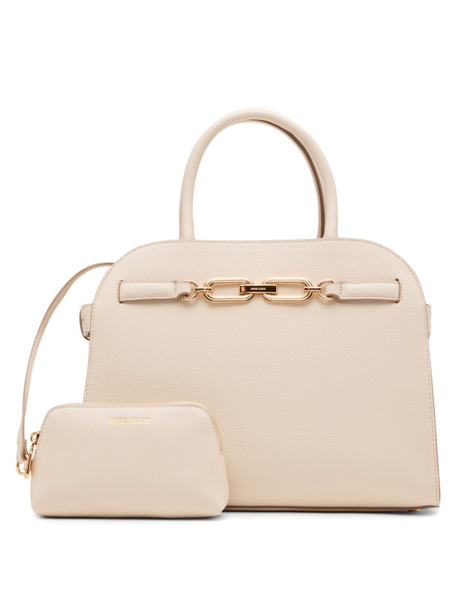 Logo Detail Satchel Bag