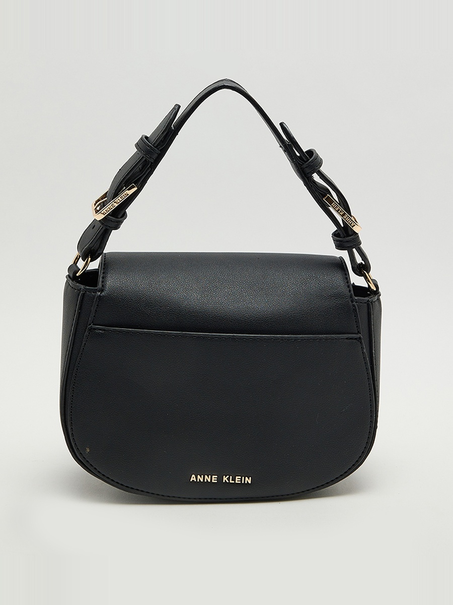 Logo Detail Scarf Detail Flap Shoulder Bag