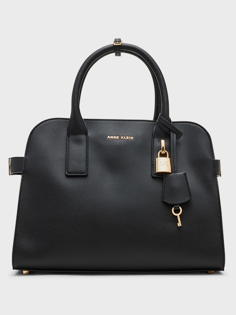 Logo Detail Satchel Bag with Purse