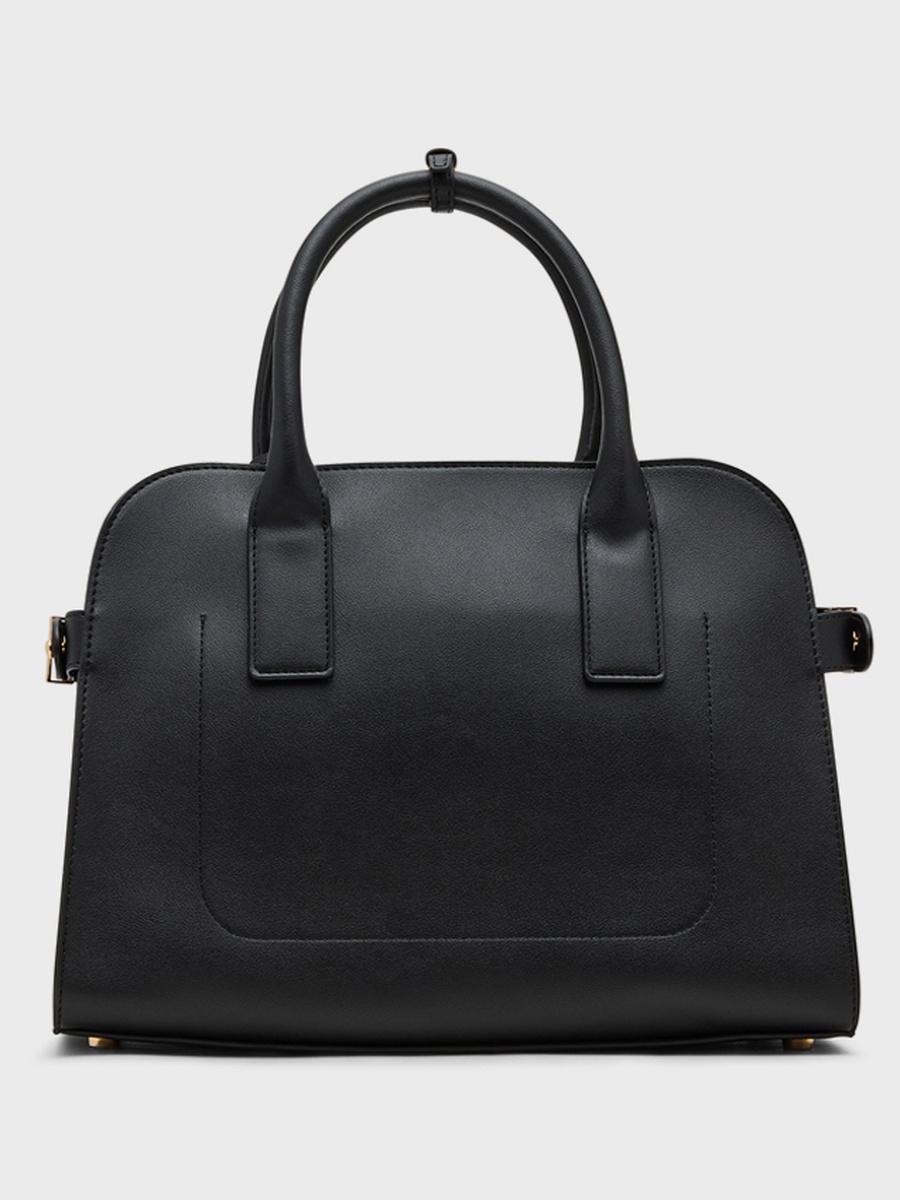 Logo Detail Satchel Bag with Purse