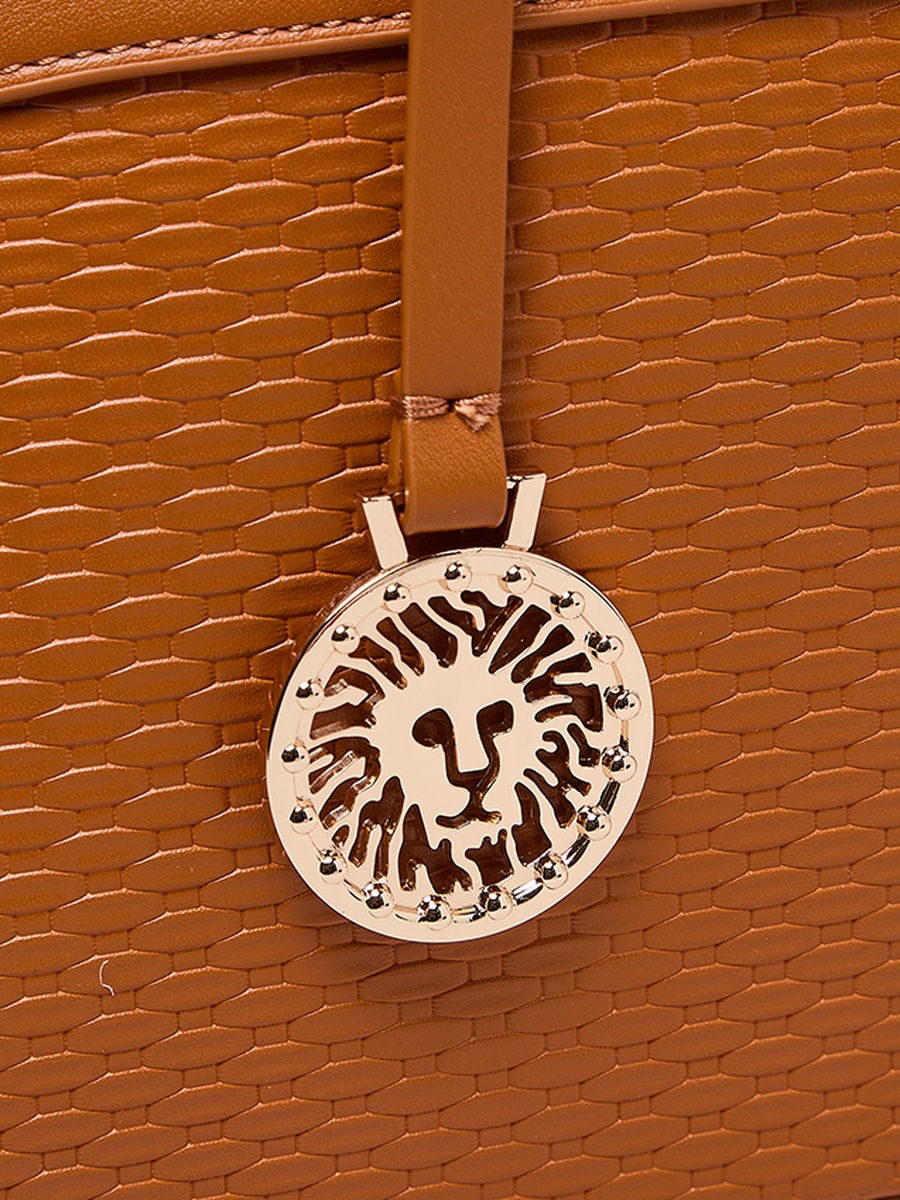 Textured PU Satchel Bag