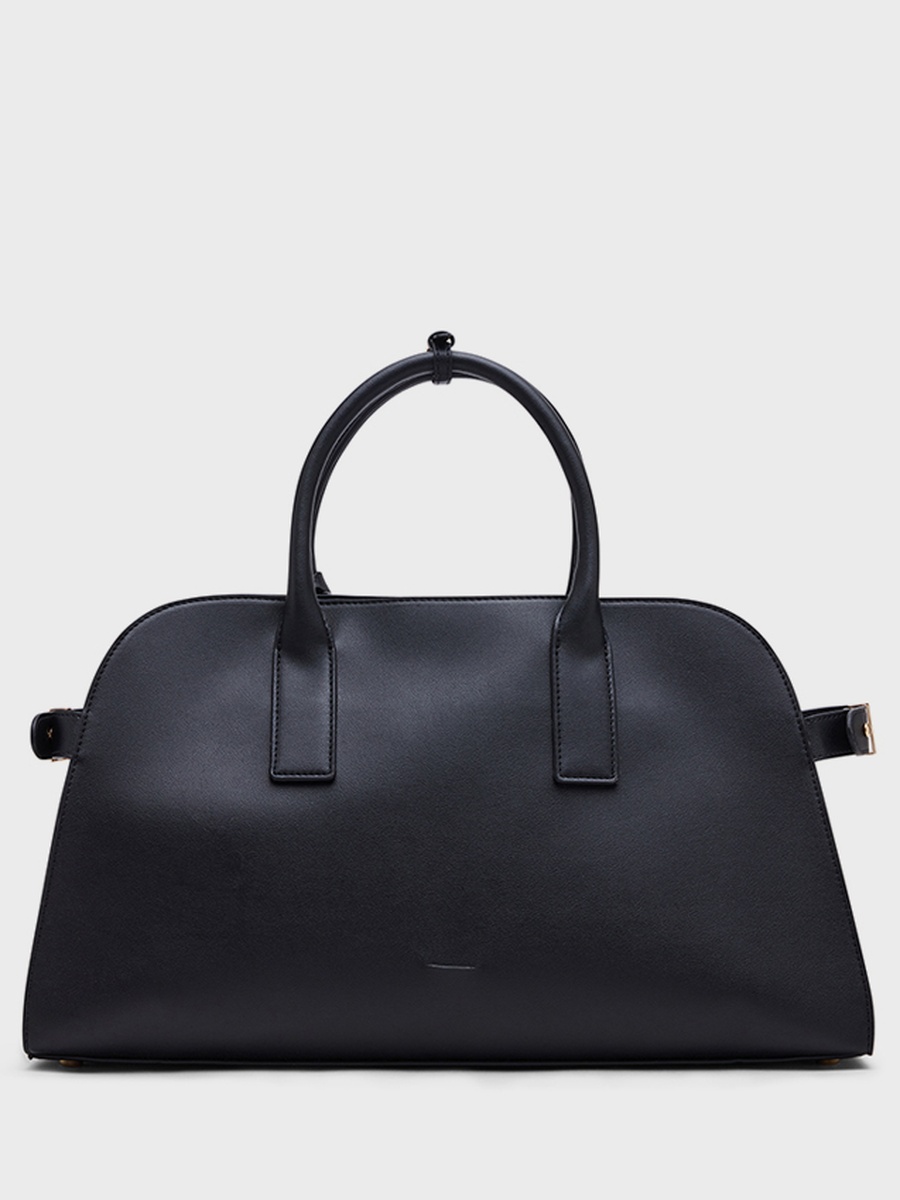 Logo Detail Satchel Bag with Purse
