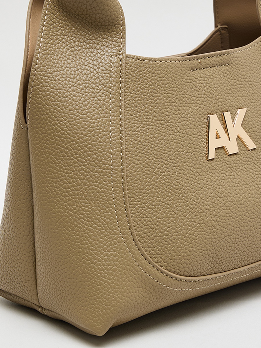 Monogram PU Hobo Bag Set