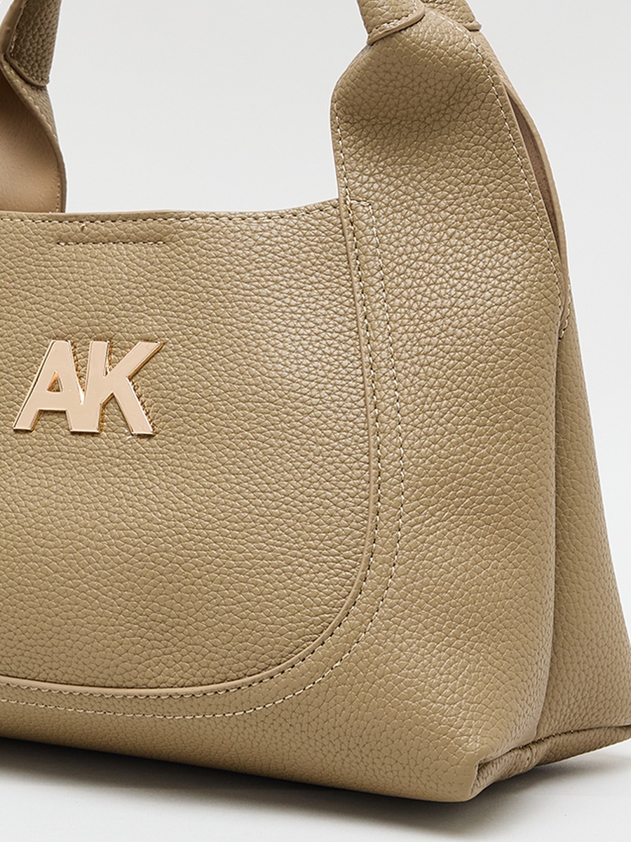 Monogram PU Hobo Bag Set