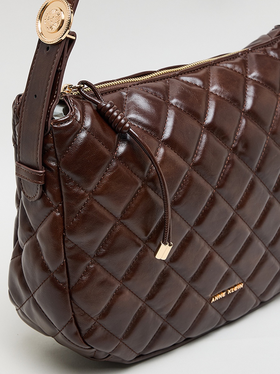 Quilted Pu Crossbody Bag