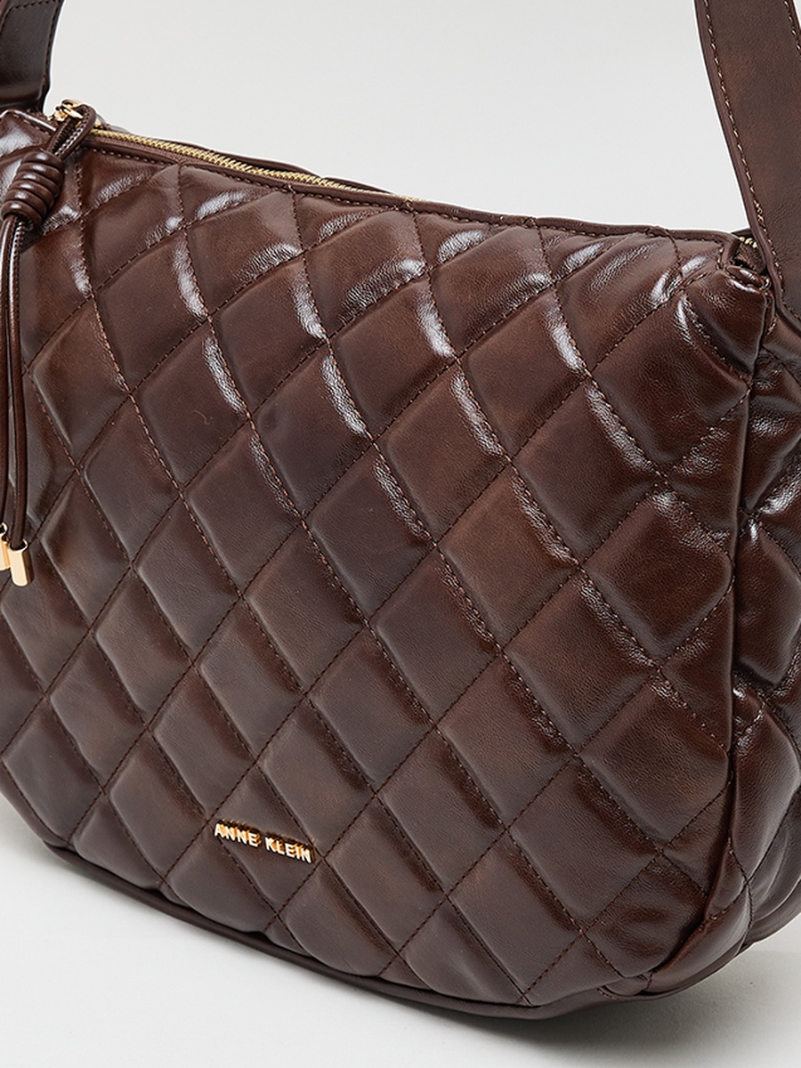 Quilted Pu Crossbody Bag