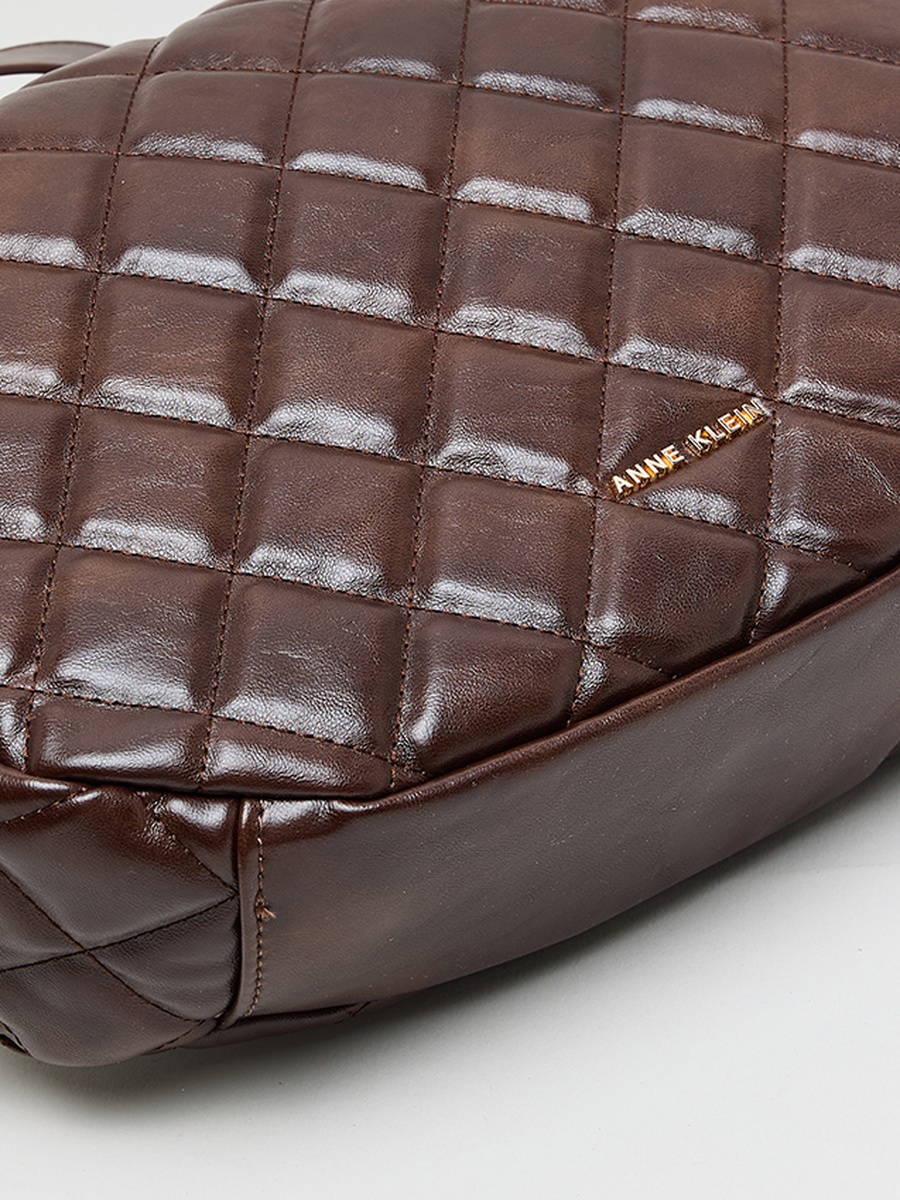 Quilted Pu Crossbody Bag