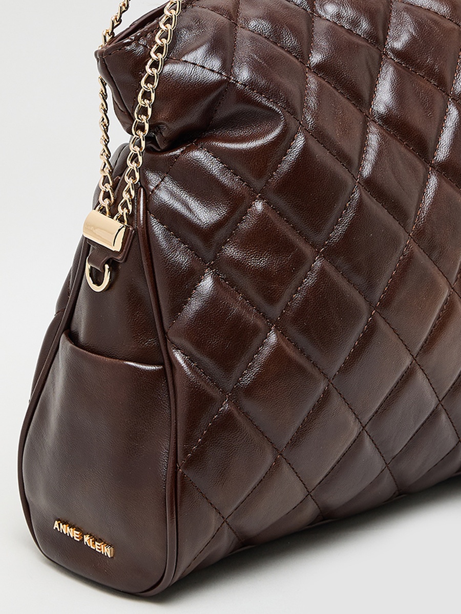 Quilted Chain Strap Tote Bag