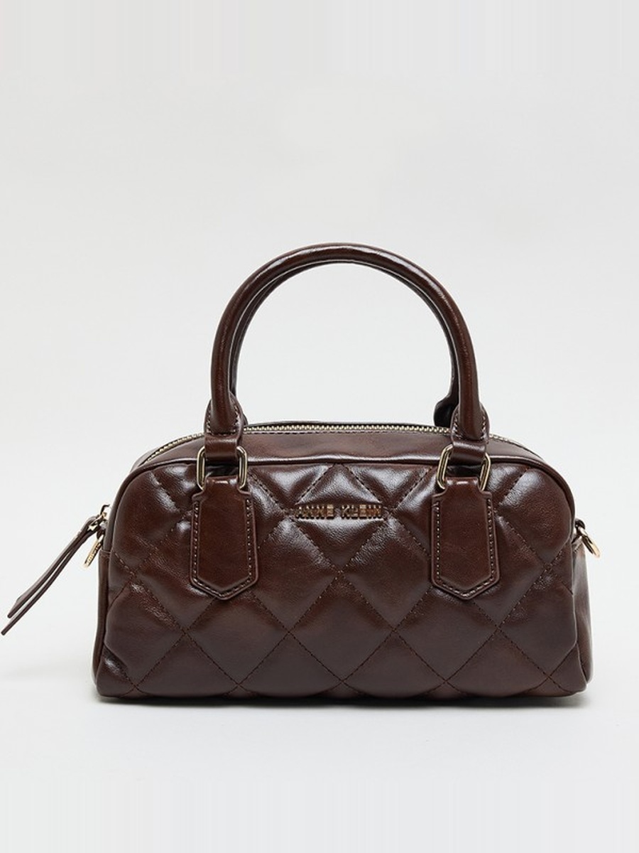 Quilted Pu Handheld Bag