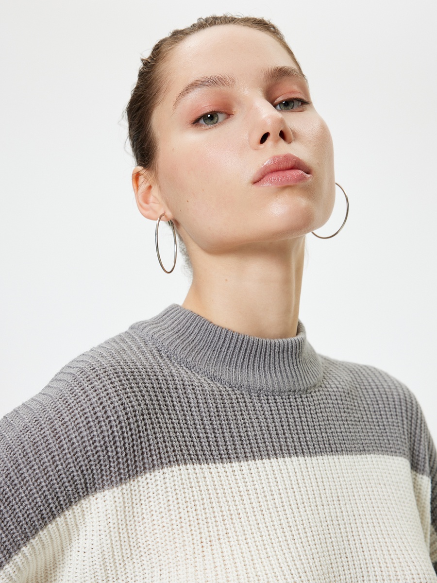 High Neck Sweater