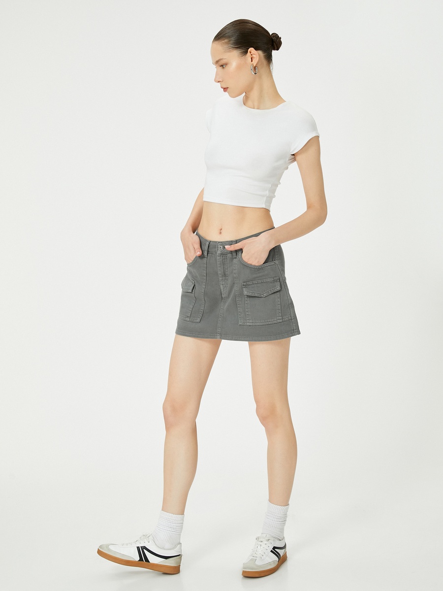 Cargo Mini Skirt 