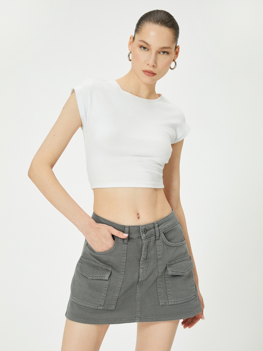 Cargo Mini Skirt 