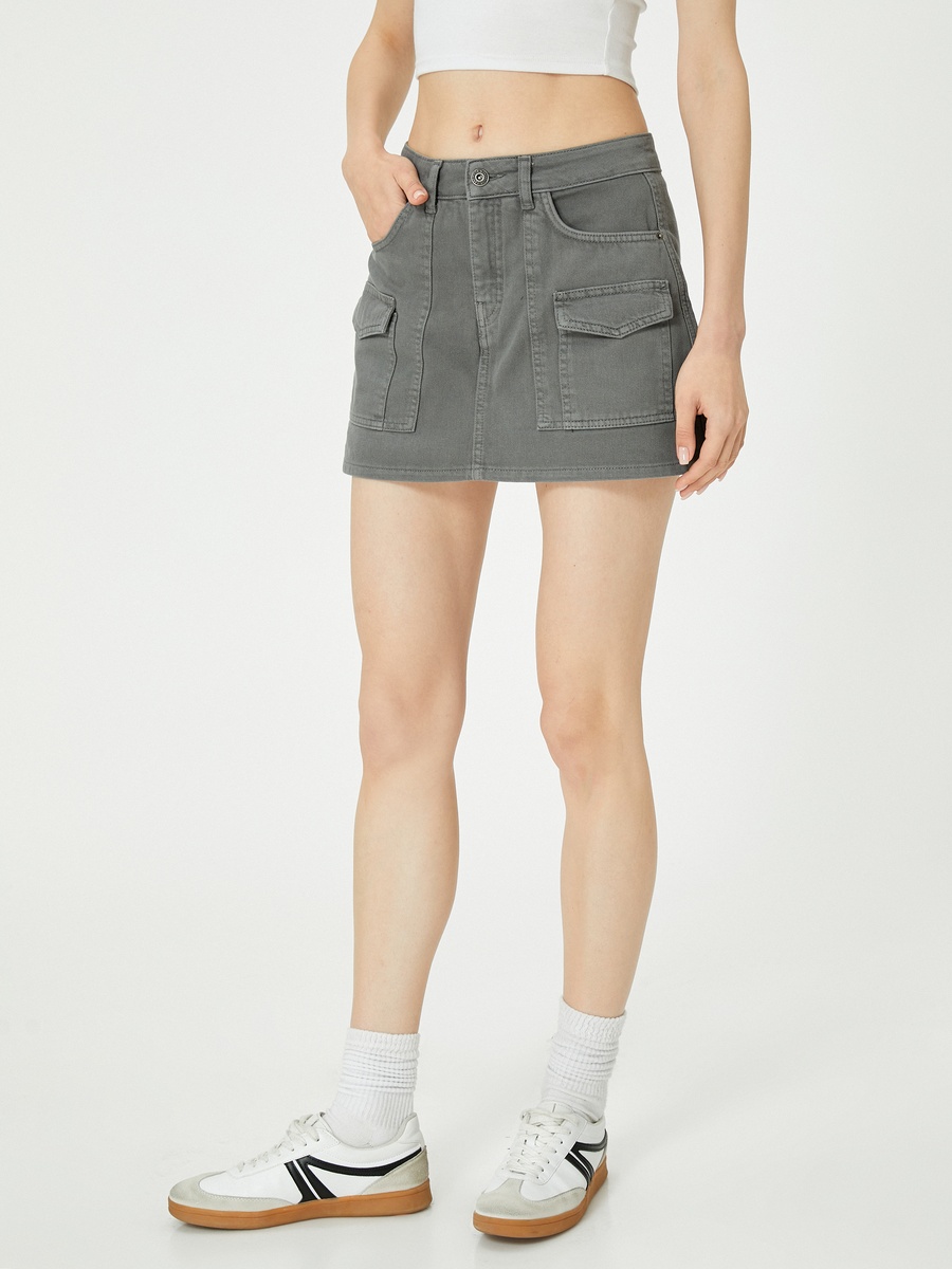 Cargo Mini Skirt 