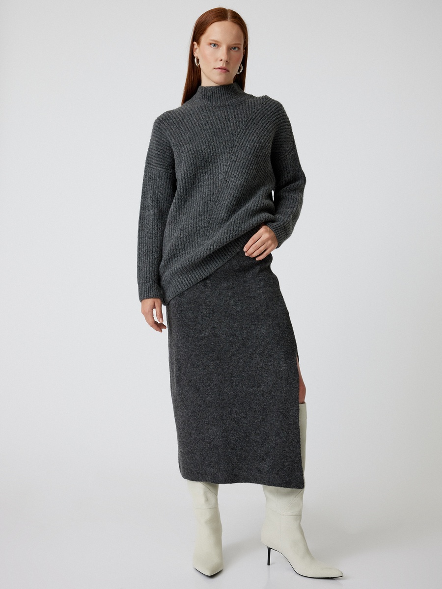 Midi Knitted Skirt