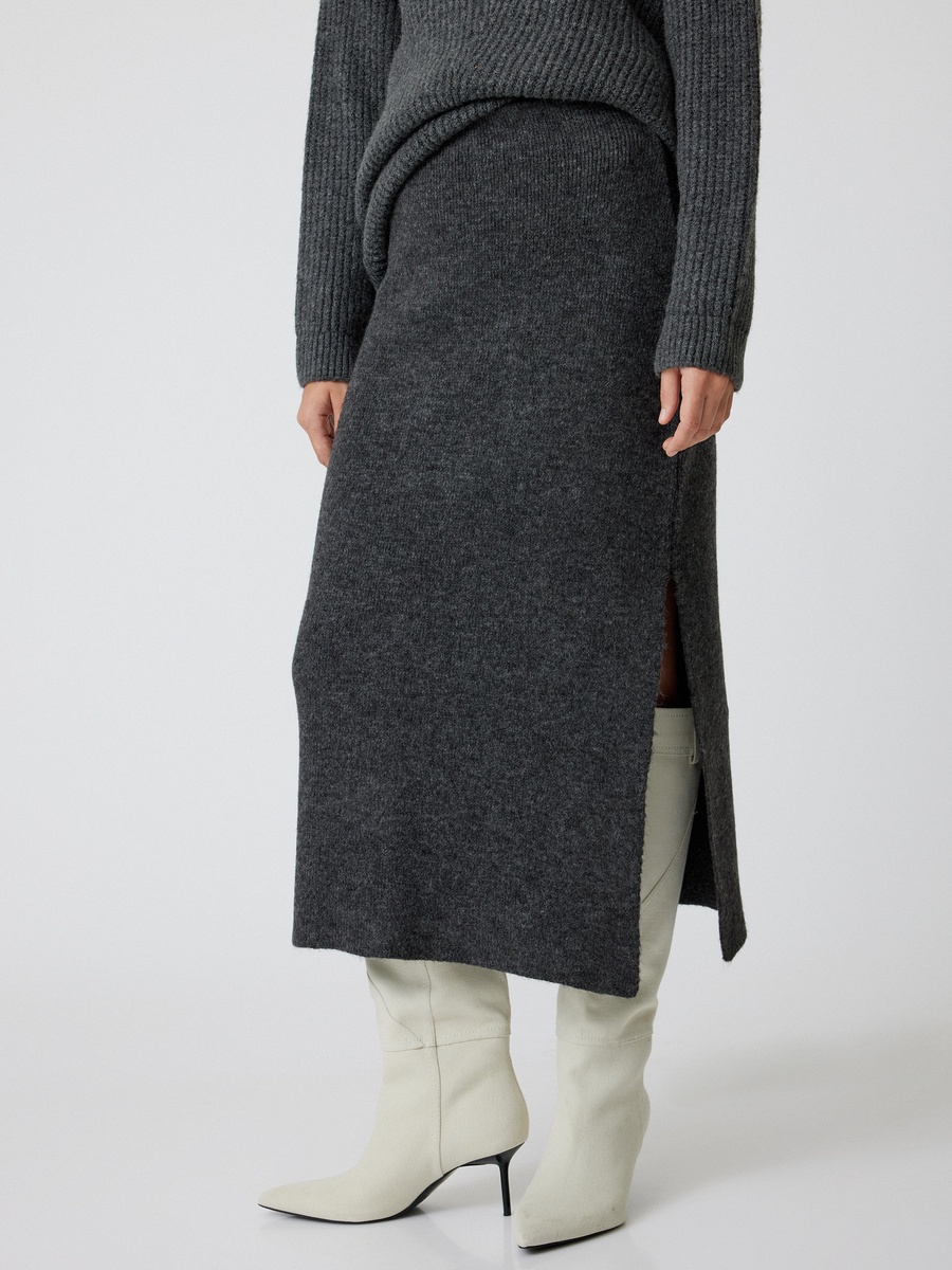 Midi Knitted Skirt