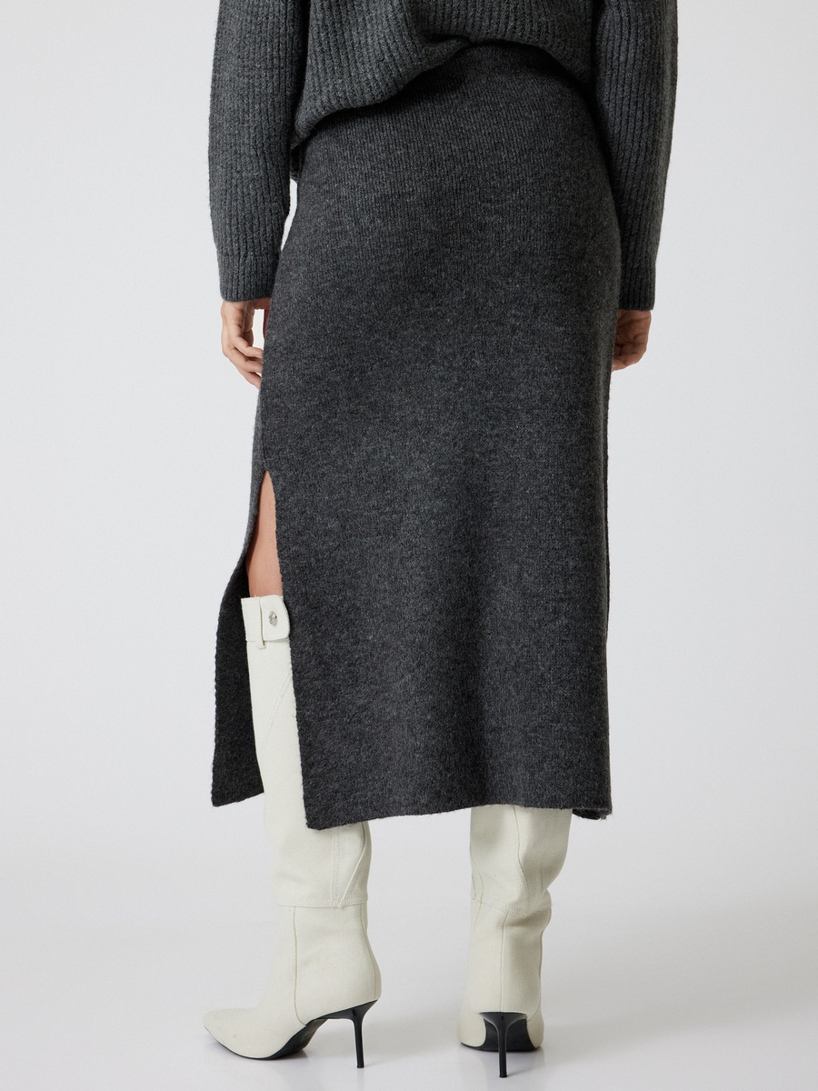Midi Knitted Skirt